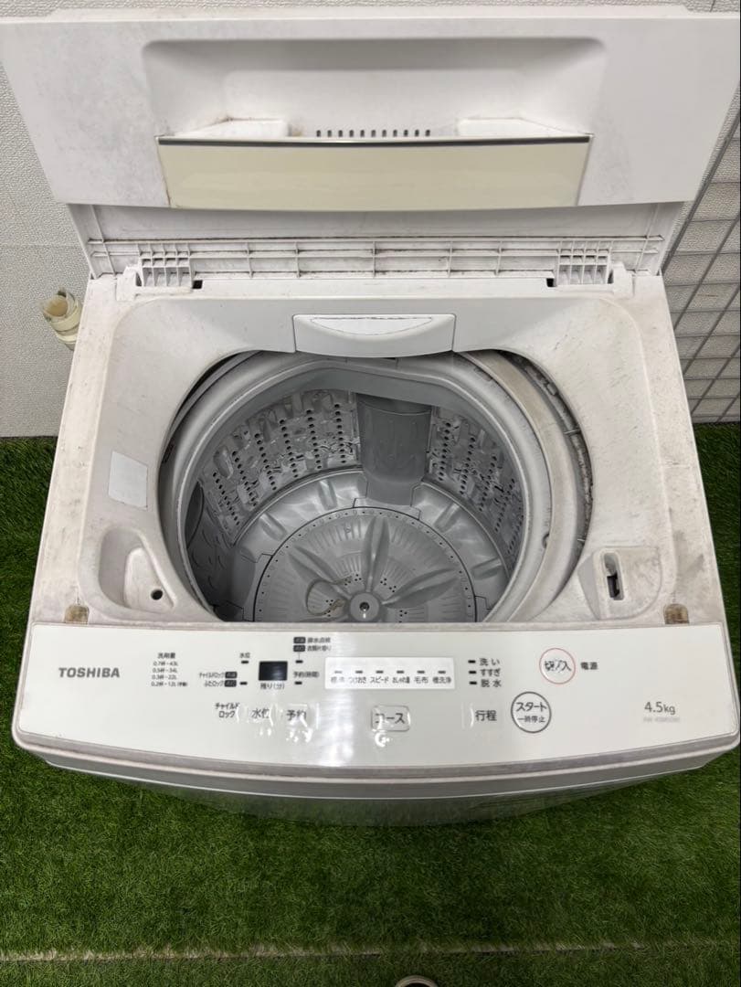 TOSHIBA 東芝電気洗濯機 AW-45M5 2018年製