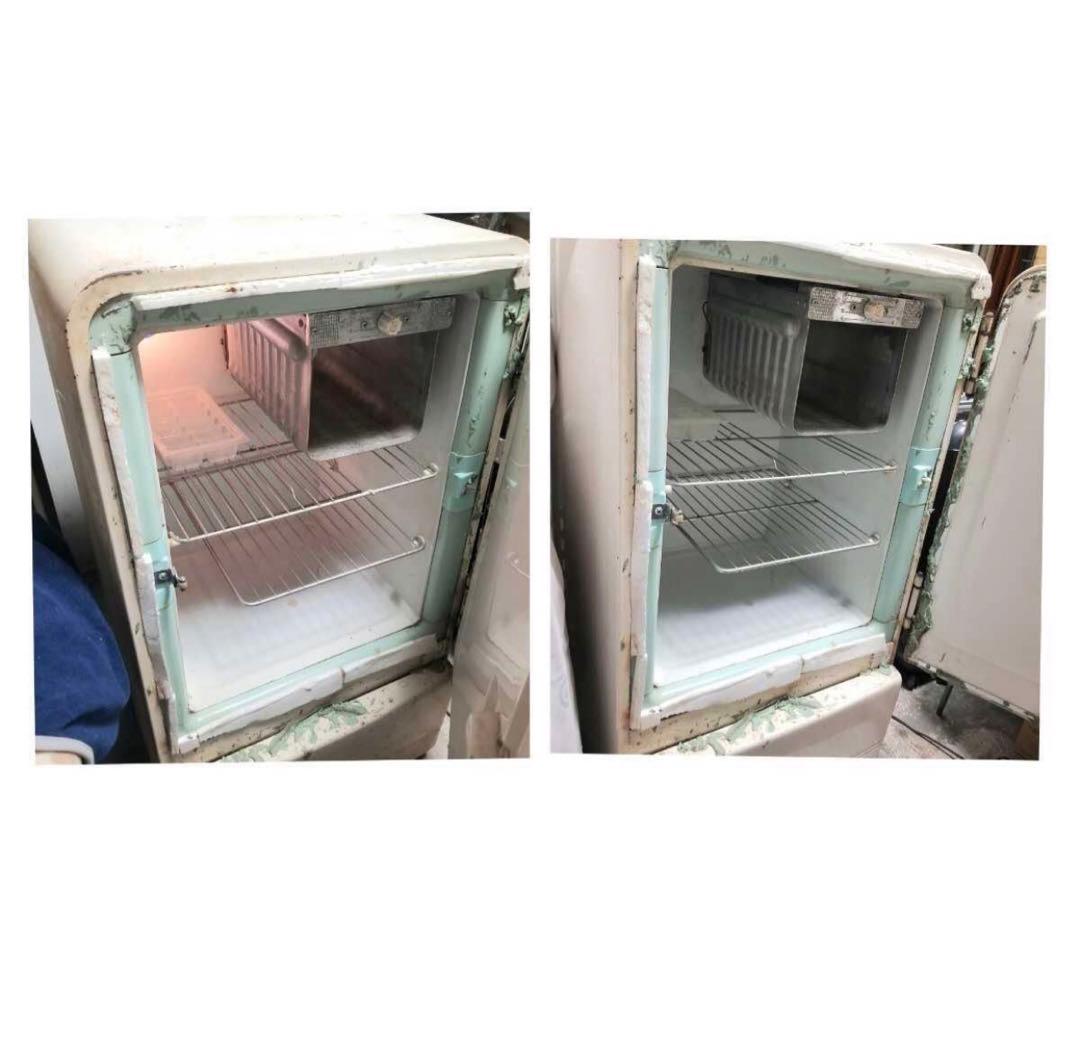 レア 可動品 National 冷蔵庫 昭和 レトロ ビンテージ アンティーク
