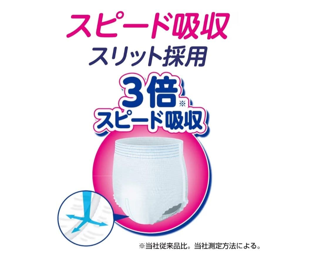 アテント うす型さらさらパンツ 通気性プラスM 22枚入り✖️６袋