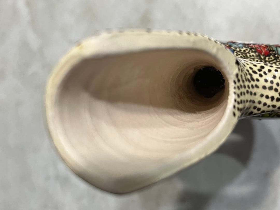 トルコ　キュタフヤ　陶器　飾り壺　壷　花瓶