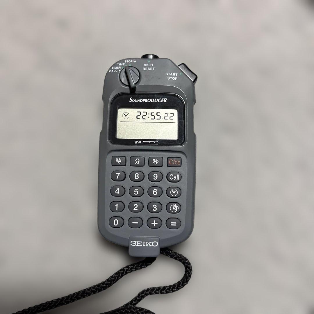 SEIKO Sound Producer ストップウォッチ ケース付き