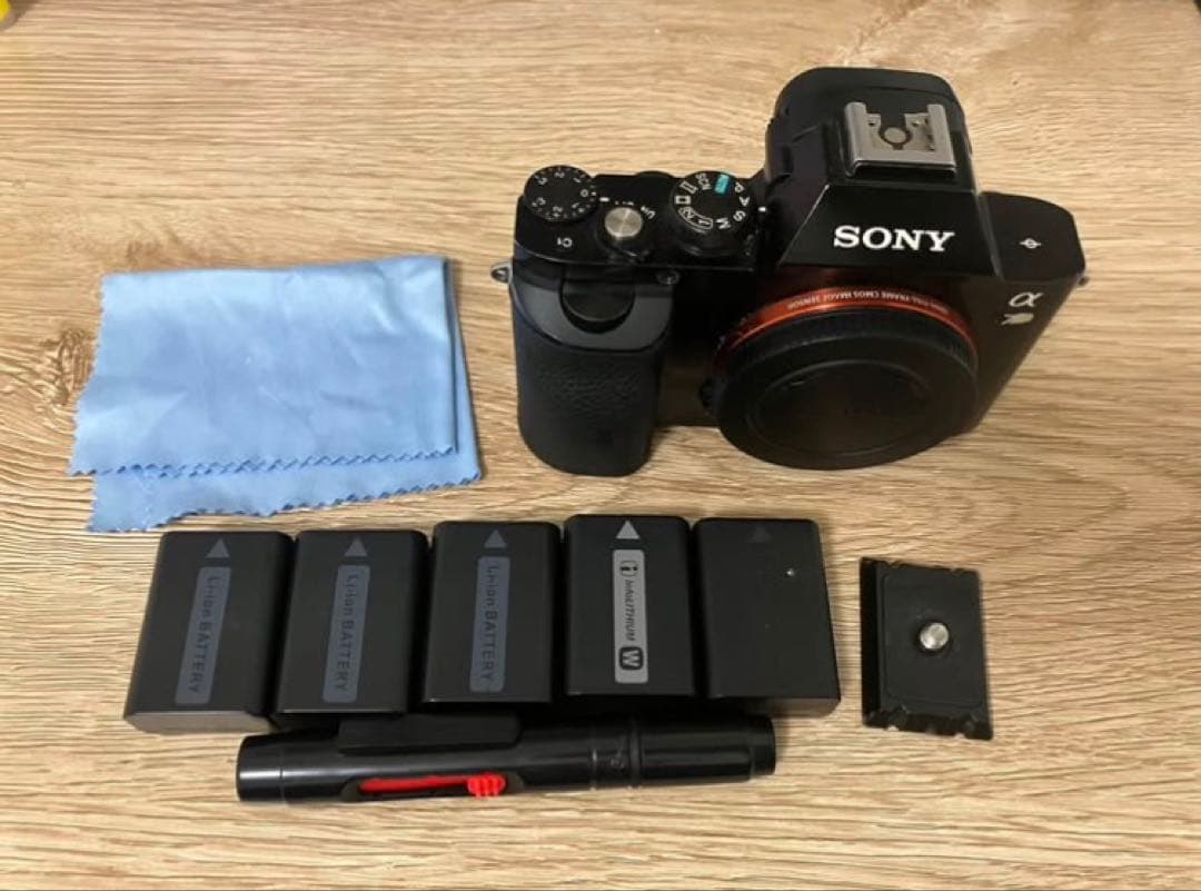 SONY α7S＋FE 24-70mm F4 ZA OSS+アイテム