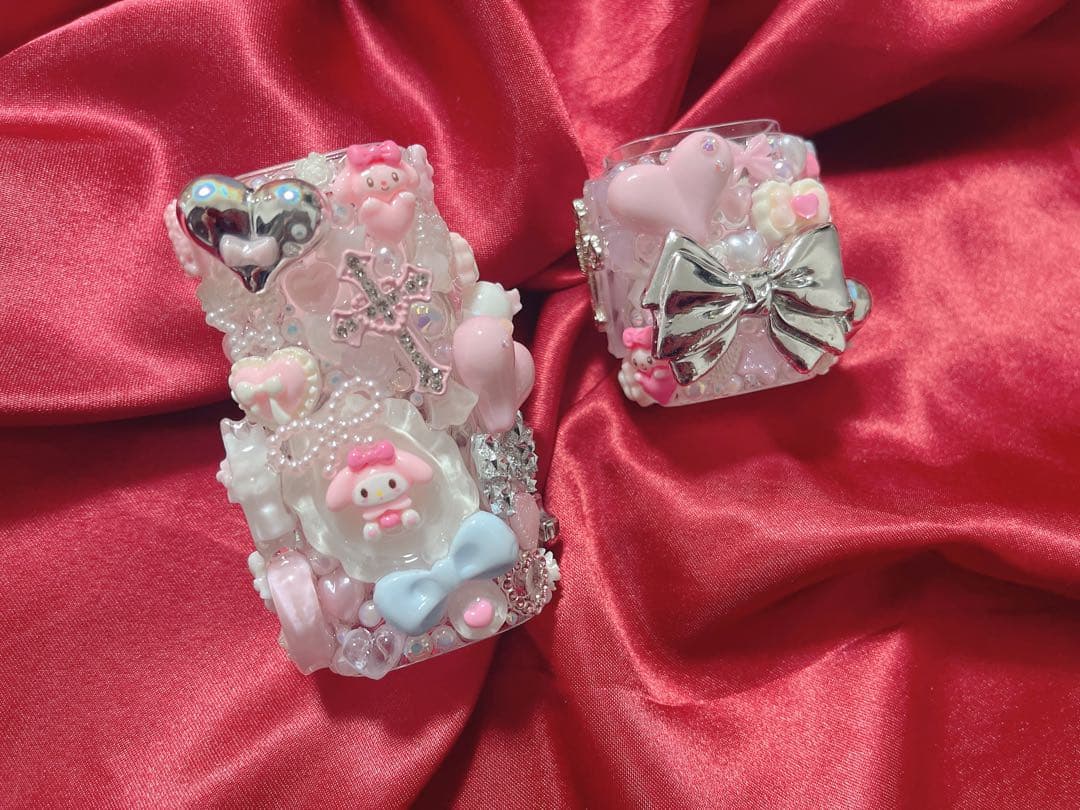 IQOSケース　アイコス　イルマ　デコケース　デコ　マイメロ　ピンク　ホワイト