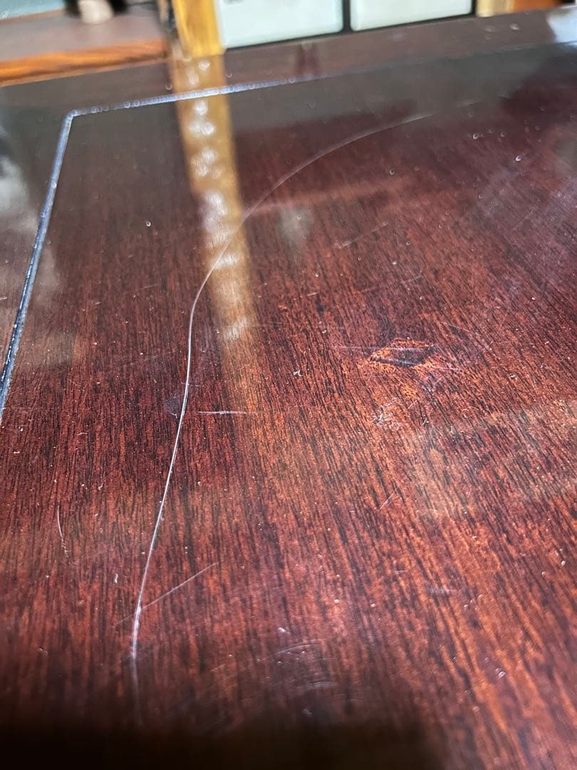 ダークブラウン和風座卓　カリモク