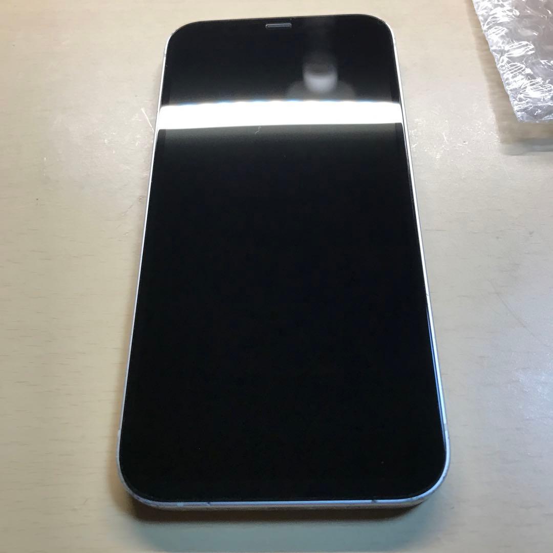iPhone12 ホワイト　SIMフリー　割れなし　64GB