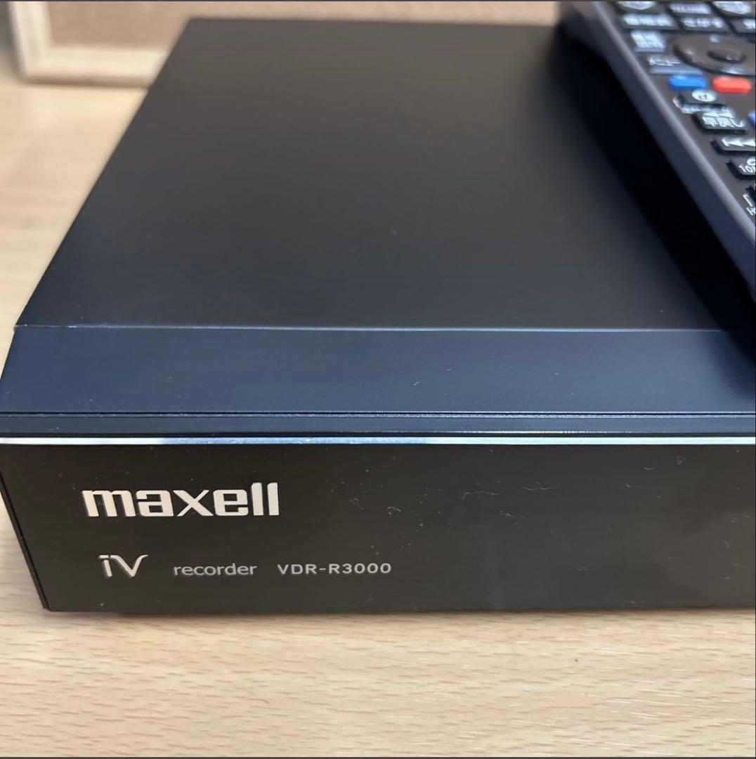 Maxell 1TB内蔵ハードディスクIVDRレコーダー VDR-R3000