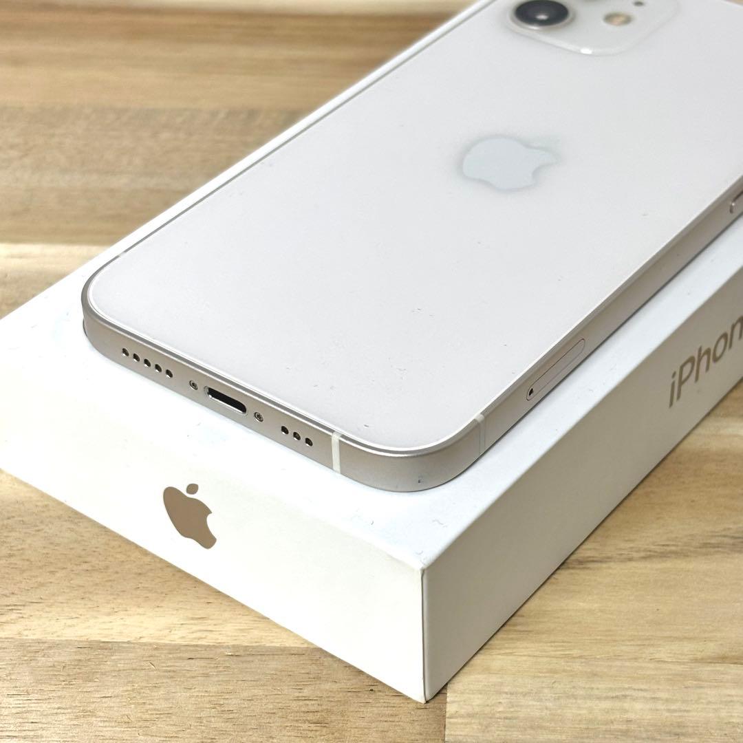 【電池新品100%】iPhone 12 256GB |ホワイト|SIMフリー