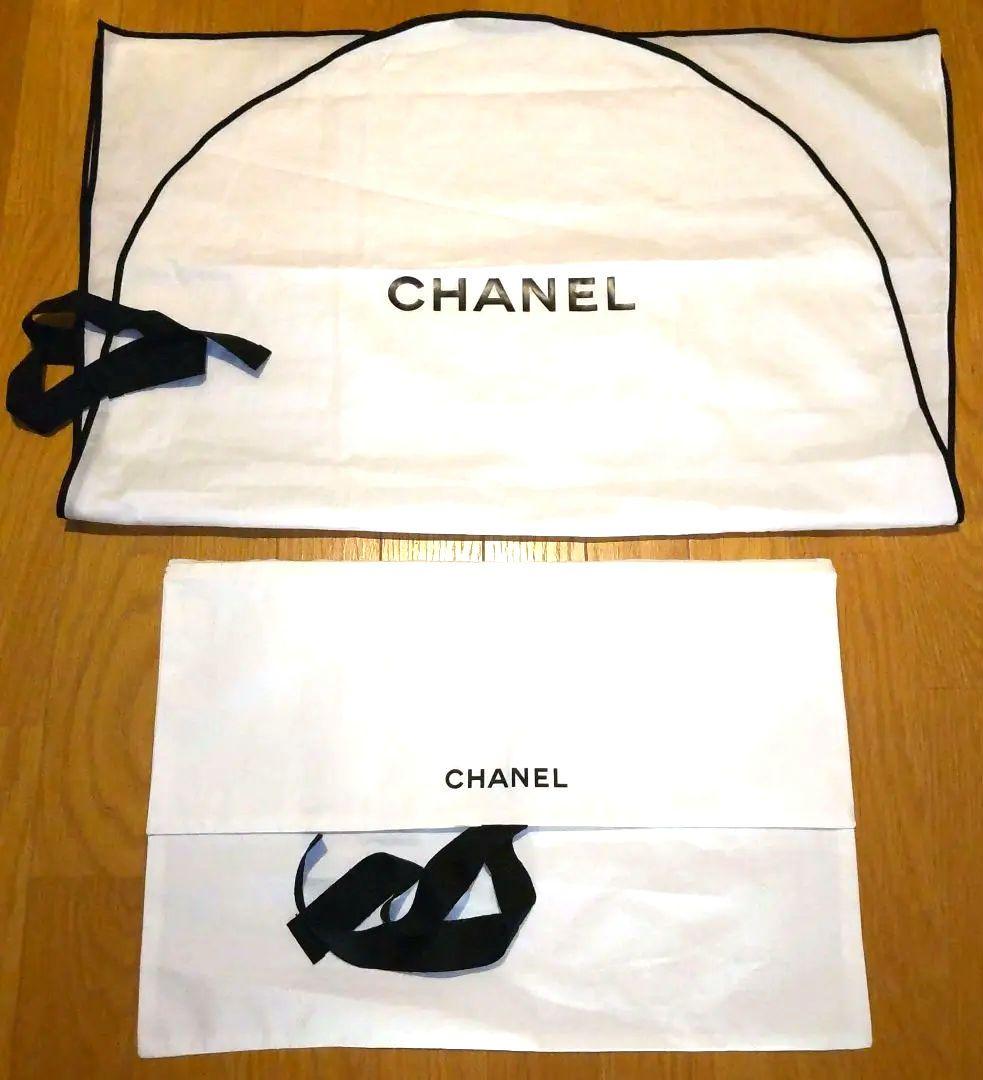 (3点)CHANEL ガーメントバッグ 黒 ※おまけ付