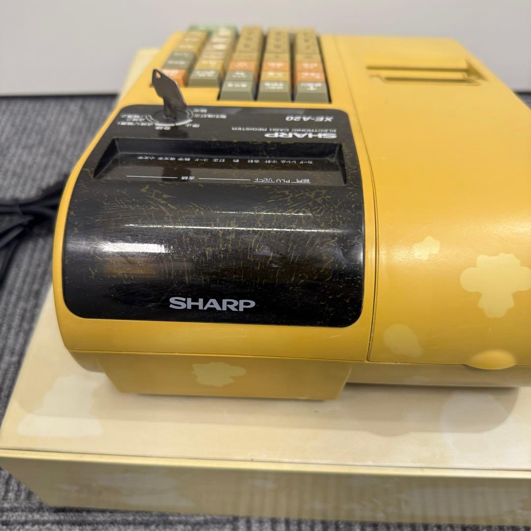 SHARP XE-A20 レジスター 本体 (現状品)