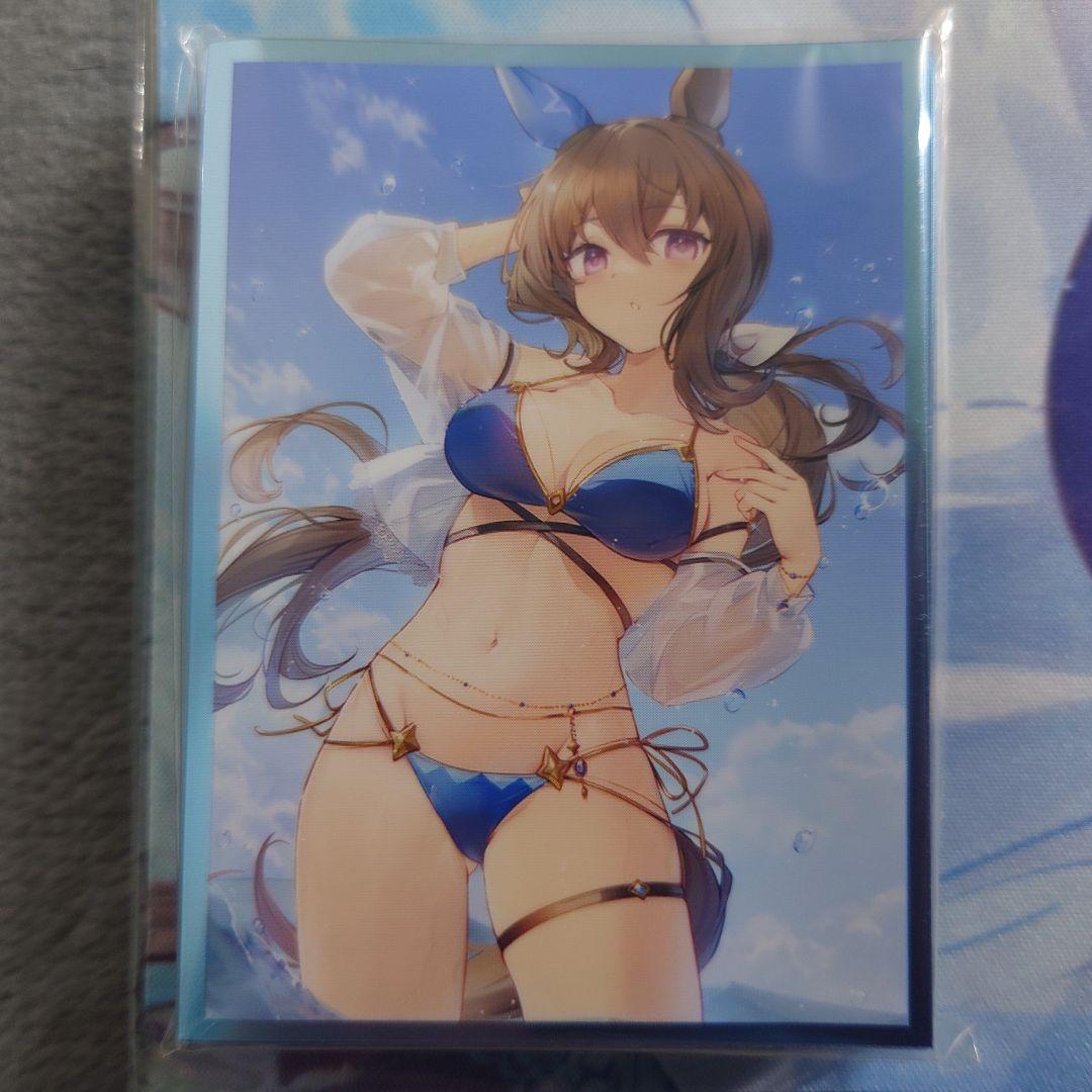 α2 ウマ娘 水しぶき&ビキニ アドマイヤベガ スリーブ&プレイマット