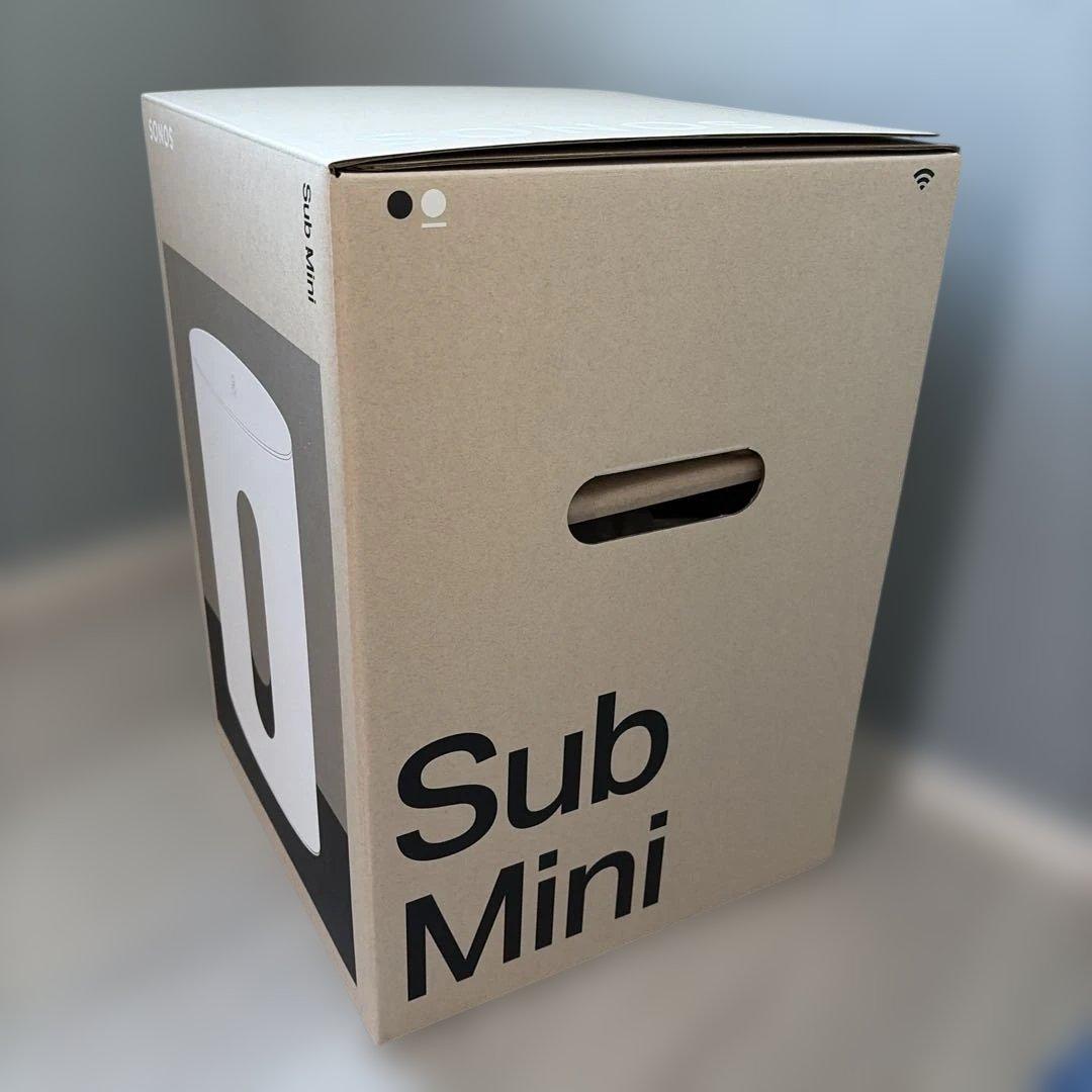 【美品/完品】Sonos Sub Mini ホワイト ワイヤレスサブウーファー