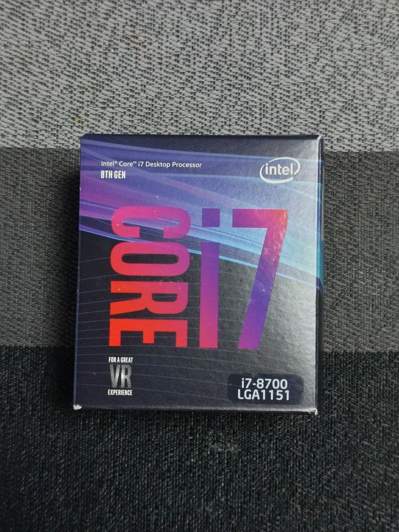 CPU Intel Core i7-8700 CPU LGA1151