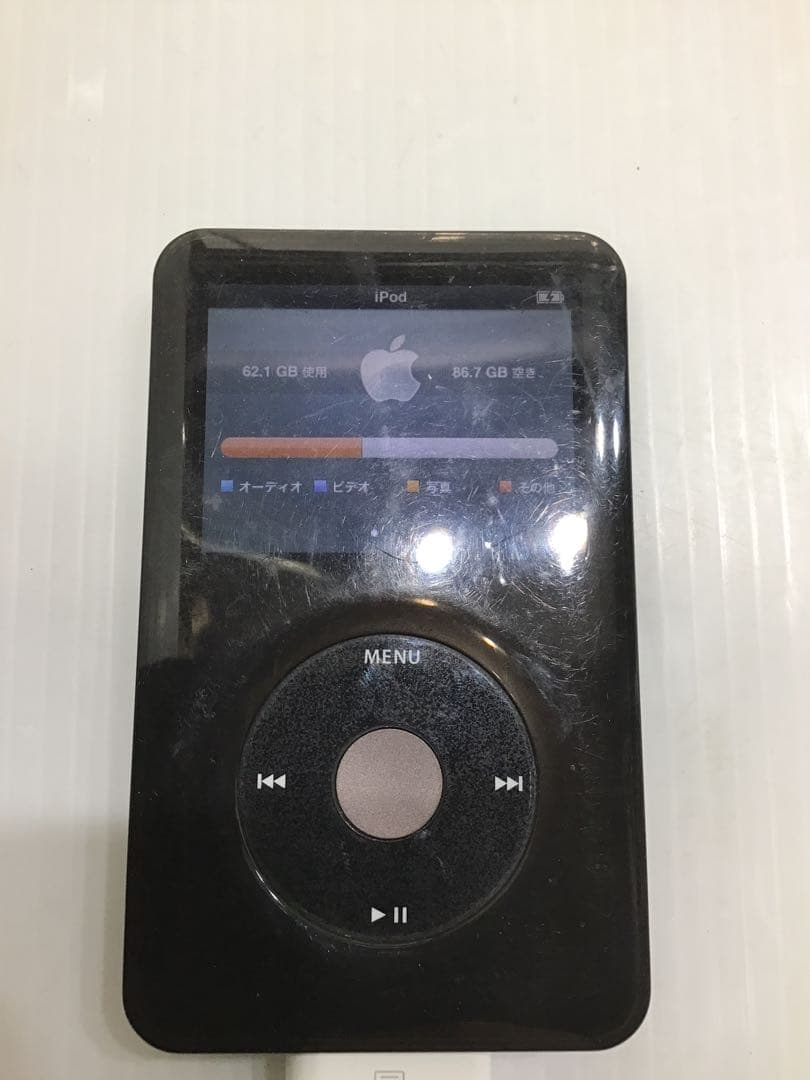 T*i様 ジャンク　Apple MC297J デジタルオーディオプレーヤー グレ