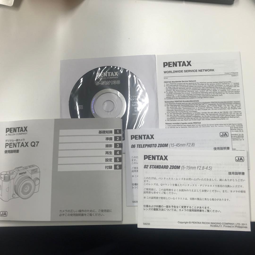 PENTAX Q7 レンズ2本付き