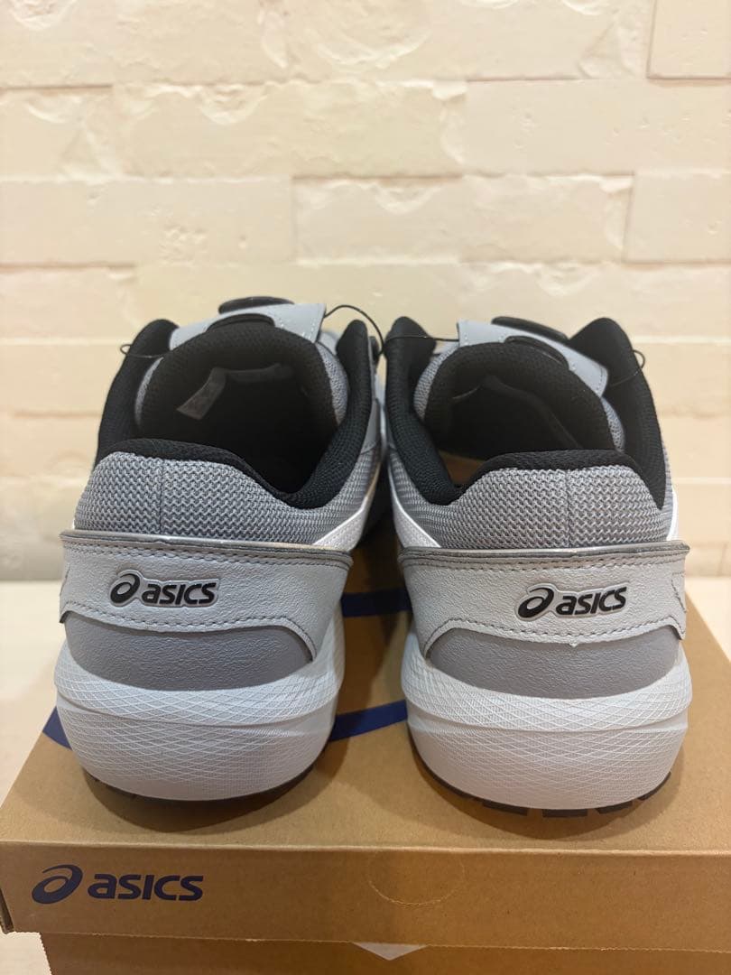 ASICS WINJOB CP229 安全靴 27.0cm グレー/ホワイト