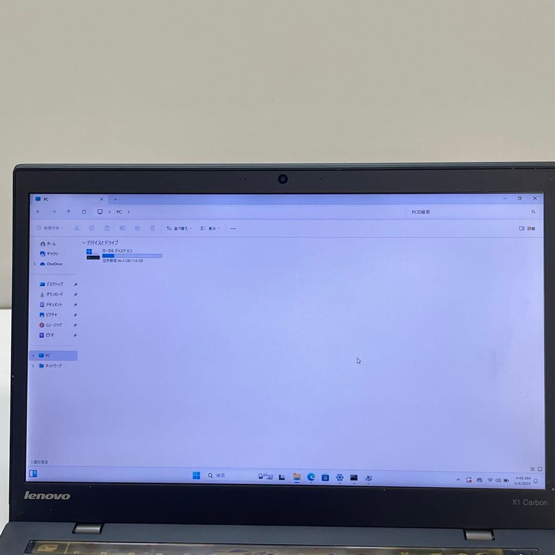 Windowsノート本体 #597 Lenovo ThinkPad X1 Carbon i5 20A7