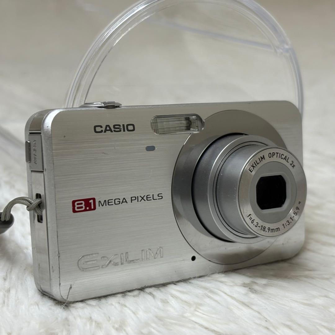 CASIO カメラ　EX-Z20 バッテリー　充電器　シルバー　コンデジ　動作品