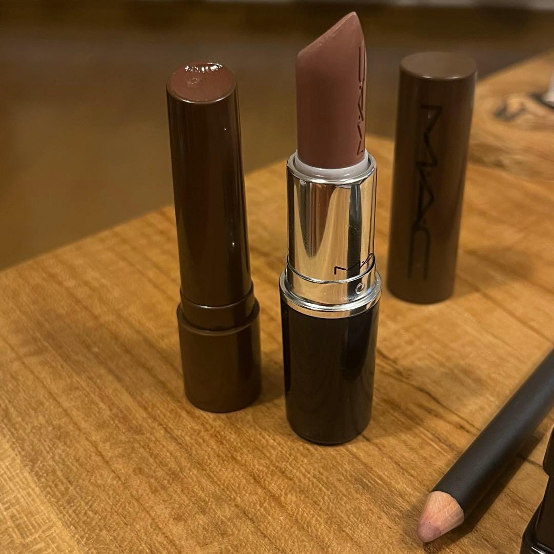 MAC リップコンボ　ブラウン　水越みさと　アローンタイム