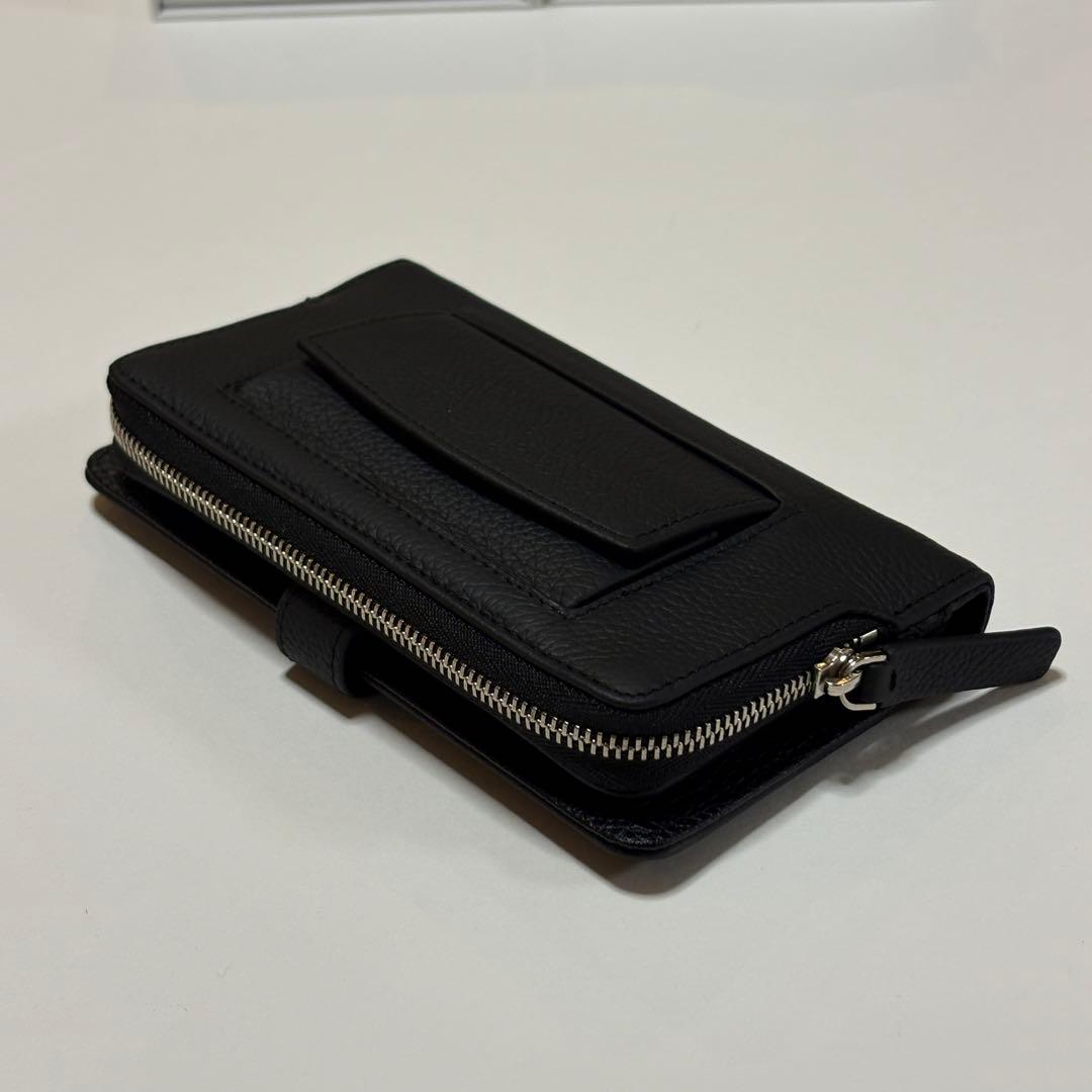 【新品未使用】デミュウDEMIU スマホケース ブラック マルチサイズ