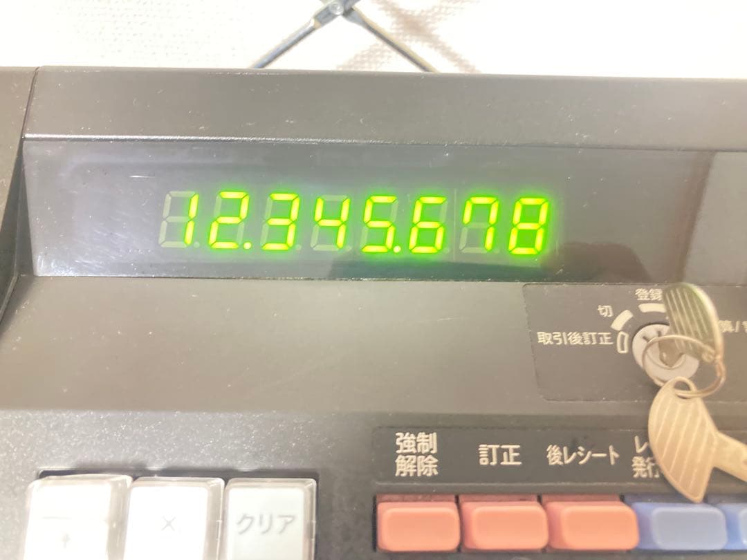 ☆良品 SHARP シャープ レジスター XE-A147 店舗用品 電子レジスタ