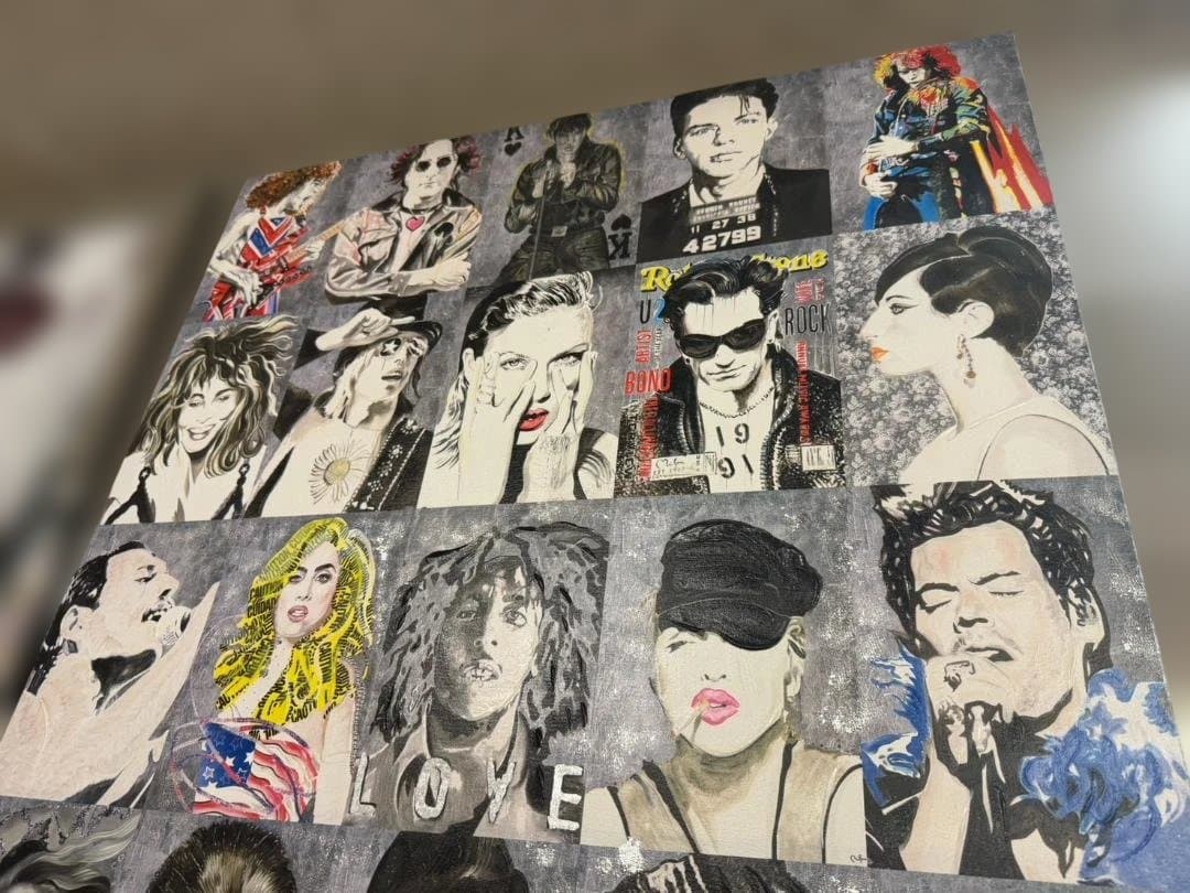 PERRY MILOU キャンバスアート 海外アーティスト セレブ アートパネル