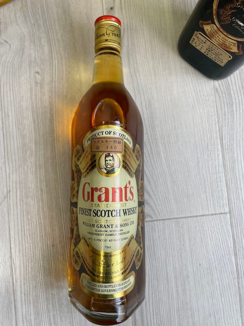 Grant's & Glenfiddich スコッチウイスキー 4本セット