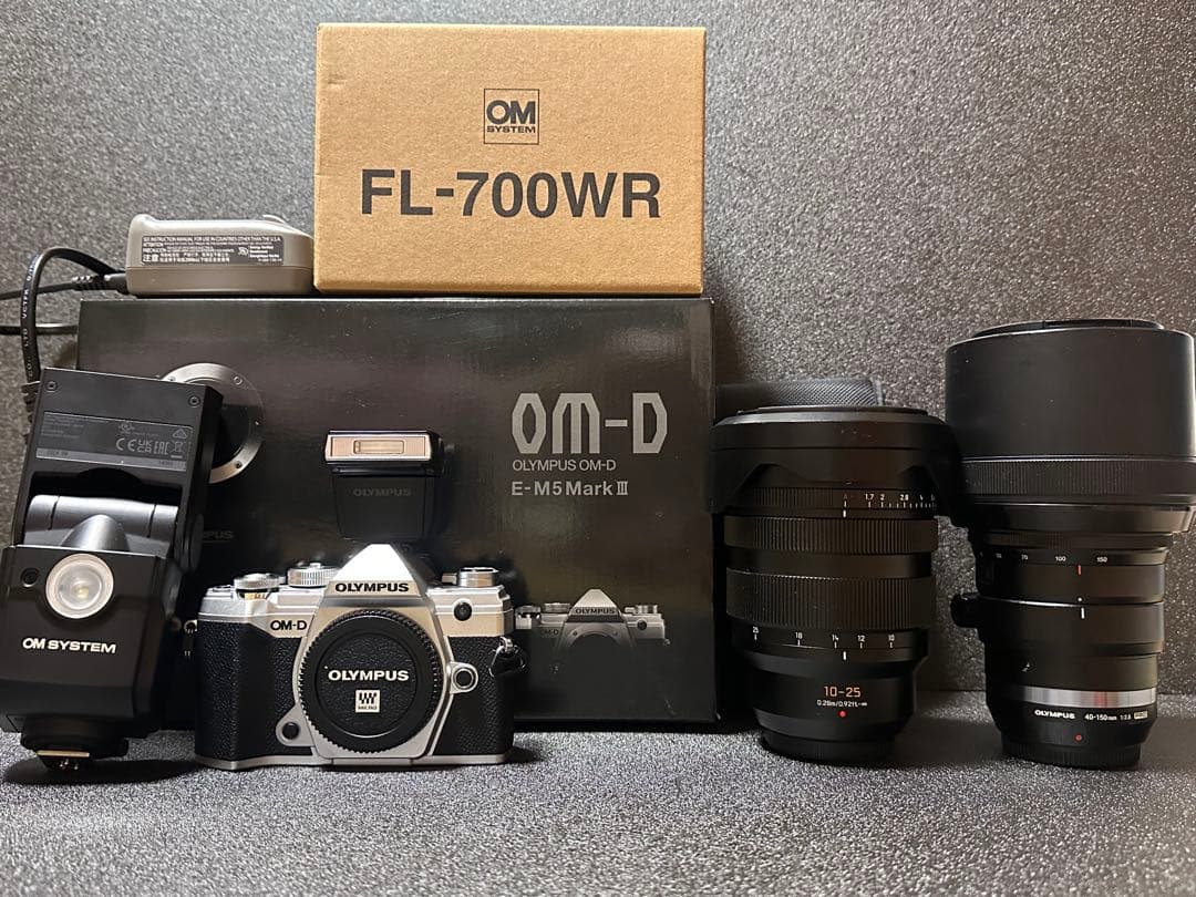 デジタルカメラ E-M5 III / 10-25 F1.7 / 40-150PRO / FL