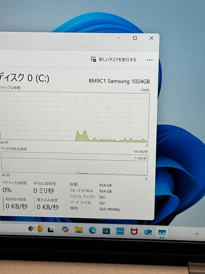 DellノートInspiron 5445 Ryzen7 8840U 美品