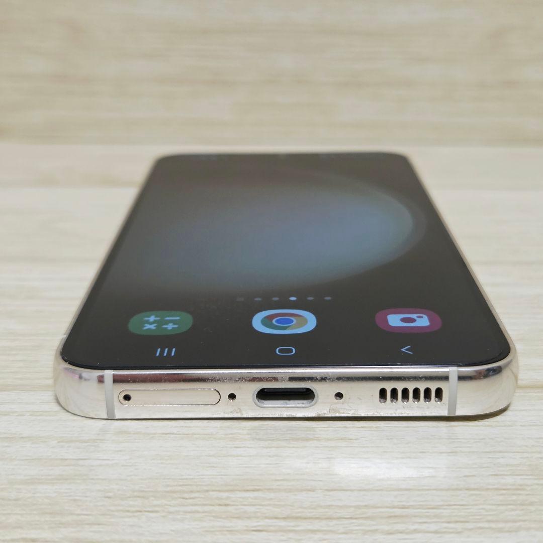 【極美品】Galaxy S23 5G SC-51D 256GB クリーム 本体