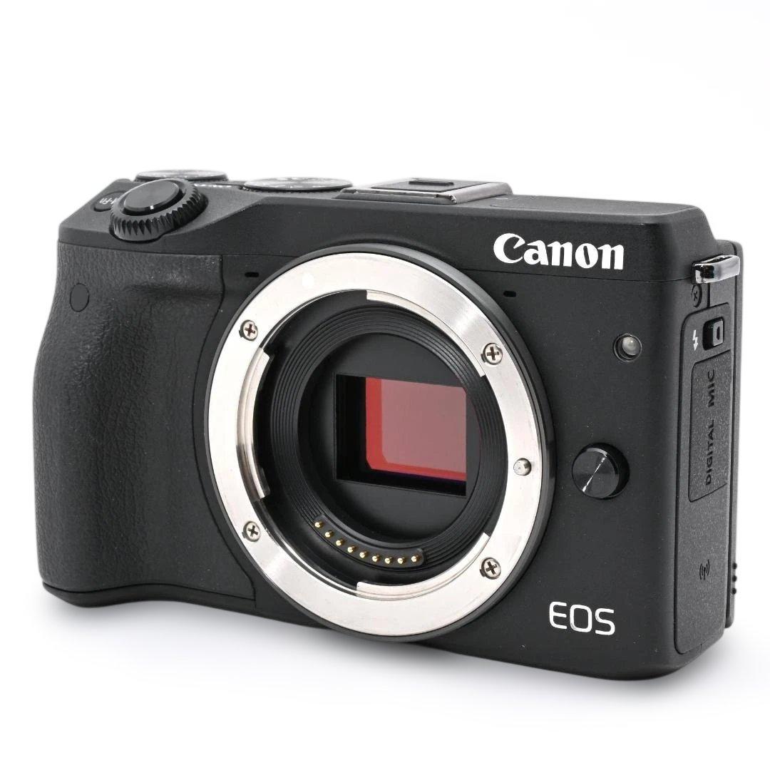 【良品】Canon EOS M3 レンズキット ブラック EF-M15-45mm