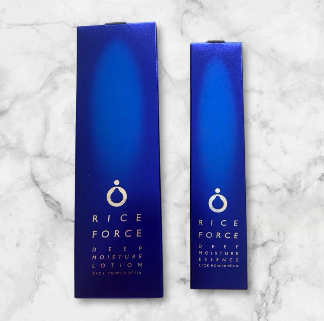 新品未使用 ライスフォース ディープモイスチュア ローション＆エッセンス セット