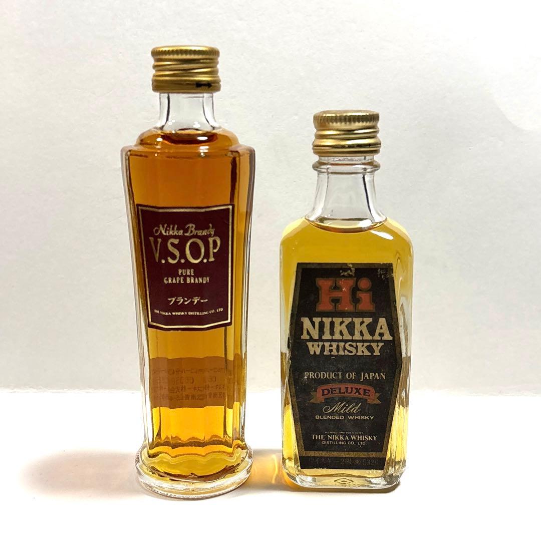 Nikka ニッカ ウイスキー ブランデー ミニボトル 10本＋1本セット ◎4