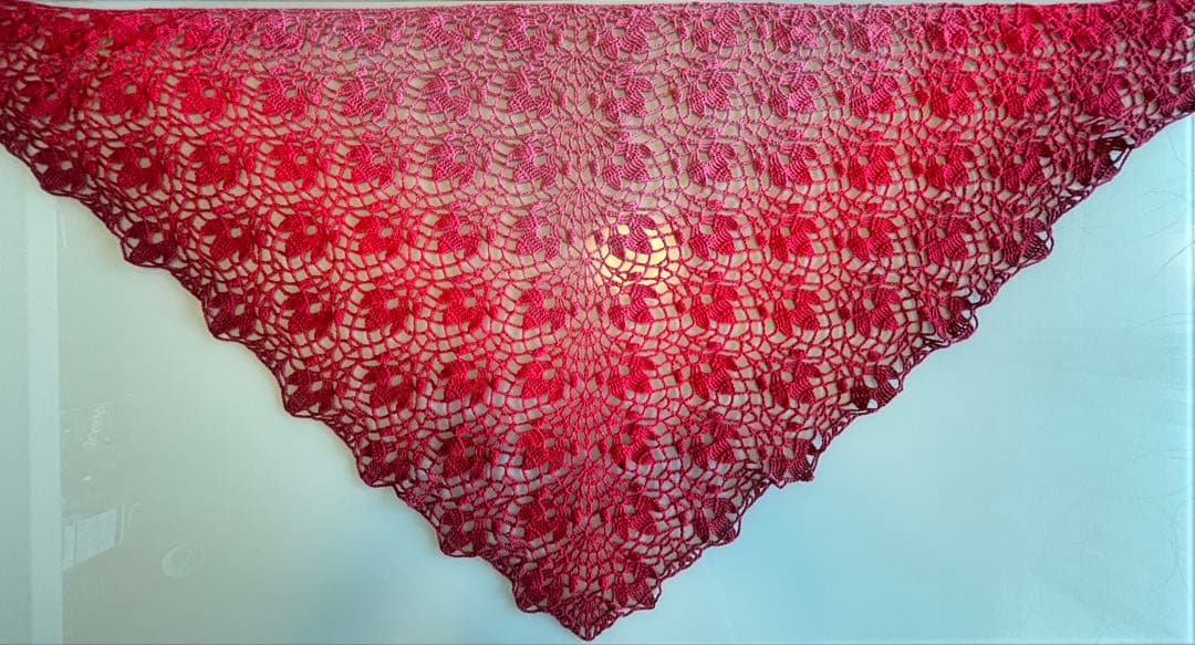 三角バレエショール　NEWデザイン　　綿100％ 年中使用可　手洗い可　入手困難