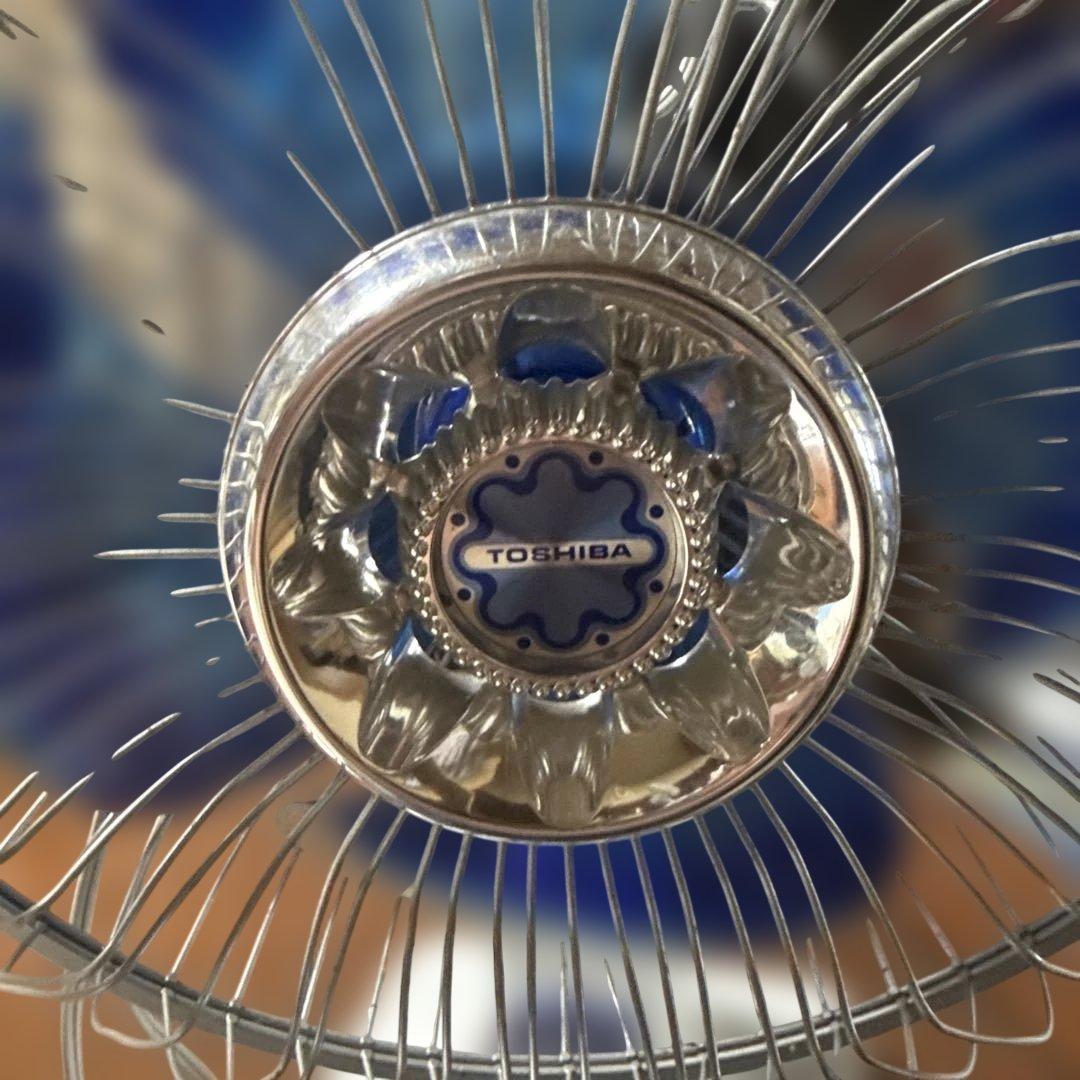 【希少】昭和レトロ感満載　東芝 扇風機　f-111b toshiba