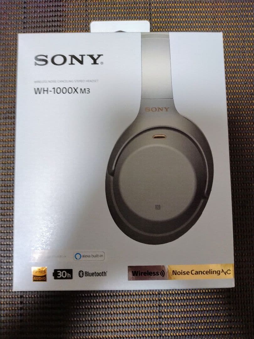 ソニーワイヤレスヘッドホンWH-1000XM3