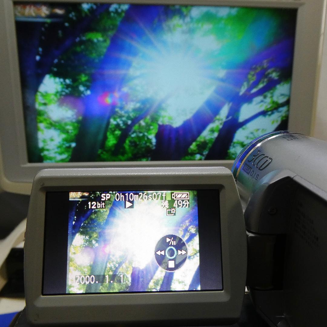 パナソニック NV-GS300動作良好 MiniDVビデオDVDダビングに最適