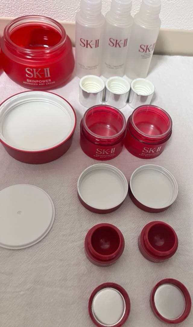 空瓶SK-II フェイシャル トリートメント エッセンス 空き瓶、他