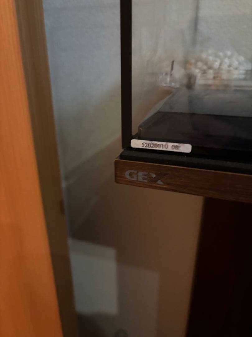 60ガラス水槽 上部フィルター付き