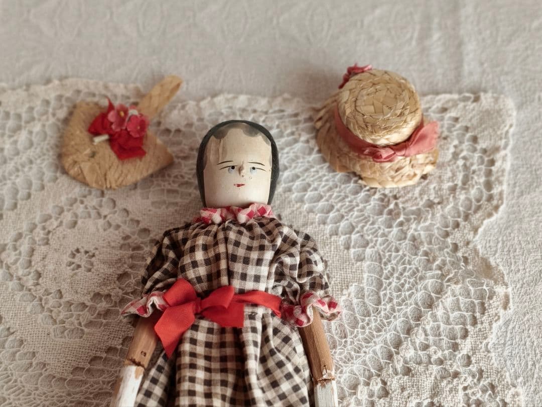* antique doll ୨୧ .·*° .·*° アンティーク ペグドール