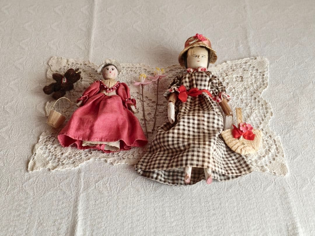* antique doll ୨୧ .·*° .·*° アンティーク ペグドール
