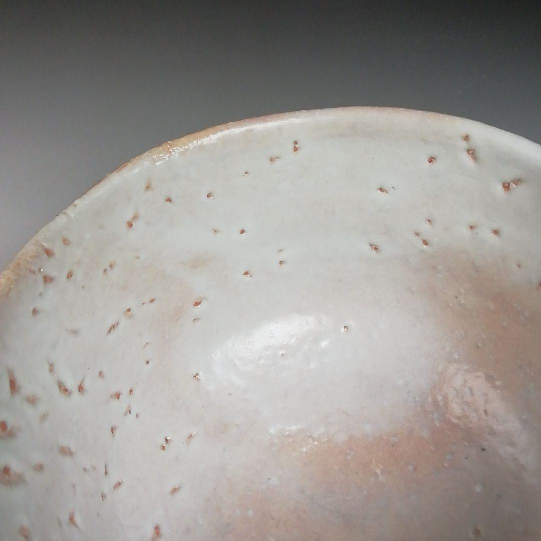 Ｓ８４８　茶碗　『萩茶碗』『納富晋造』　共箱　抹茶碗　茶道具