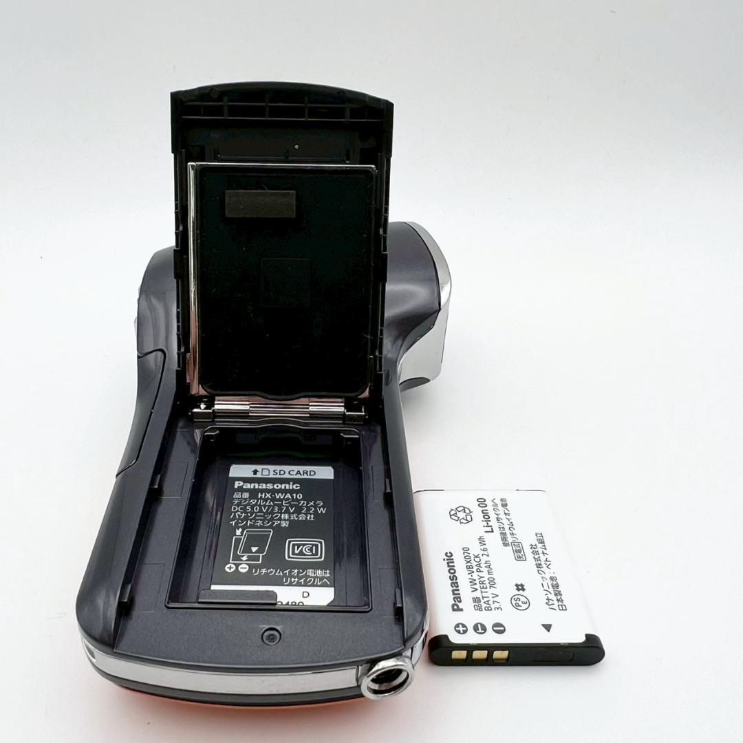 【美品 完動品】Panasonic HX-WA10 防水デジタルムービーカメラ