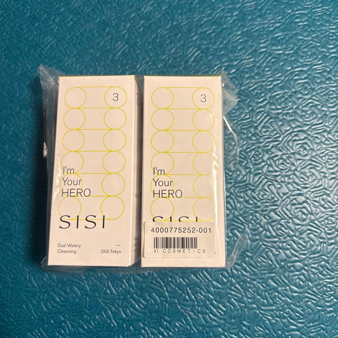 【新品未使用】SISI アイムユアヒーロー クレンジング 2本セット コットン付
