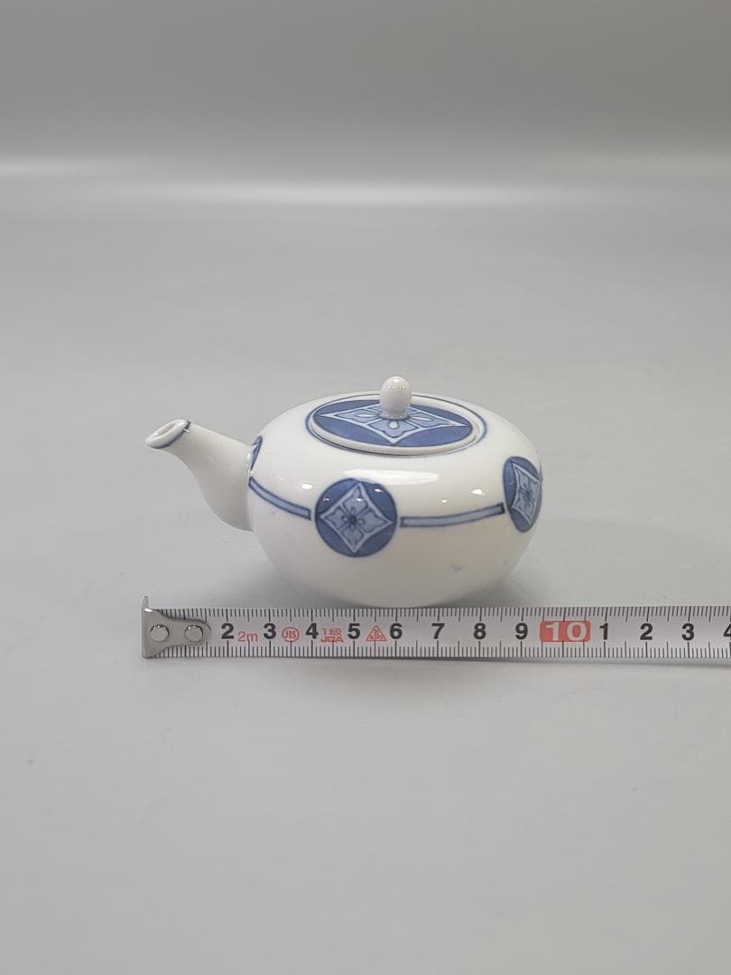 染付 煎茶器 急須 時代物 DT783