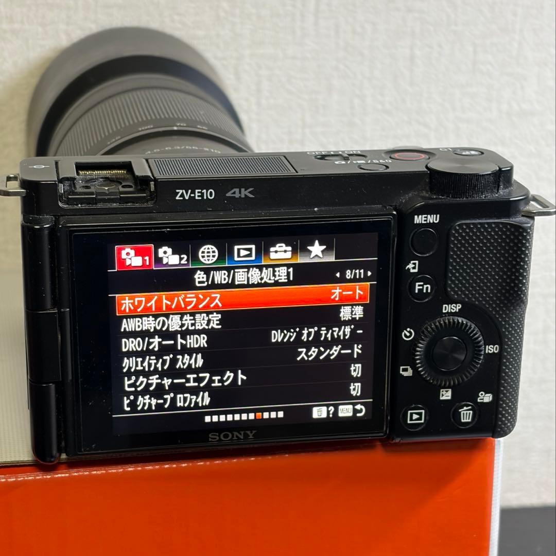 SONY ZV-E10 ミラーレスカメラ ダブルズームレンズキット　おまけ付き