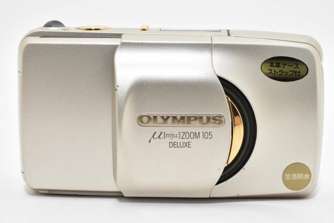 オリンパス μ[mju:] ZOOM115DELUXEコンパクトフィルムカメラ