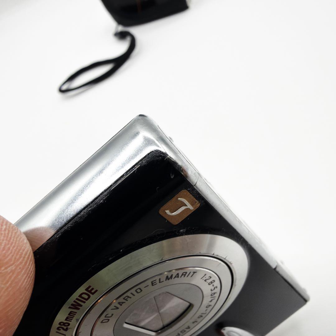 Panasonic LUMIX DMC-FX35 コンデジ　ブラック　レトロ