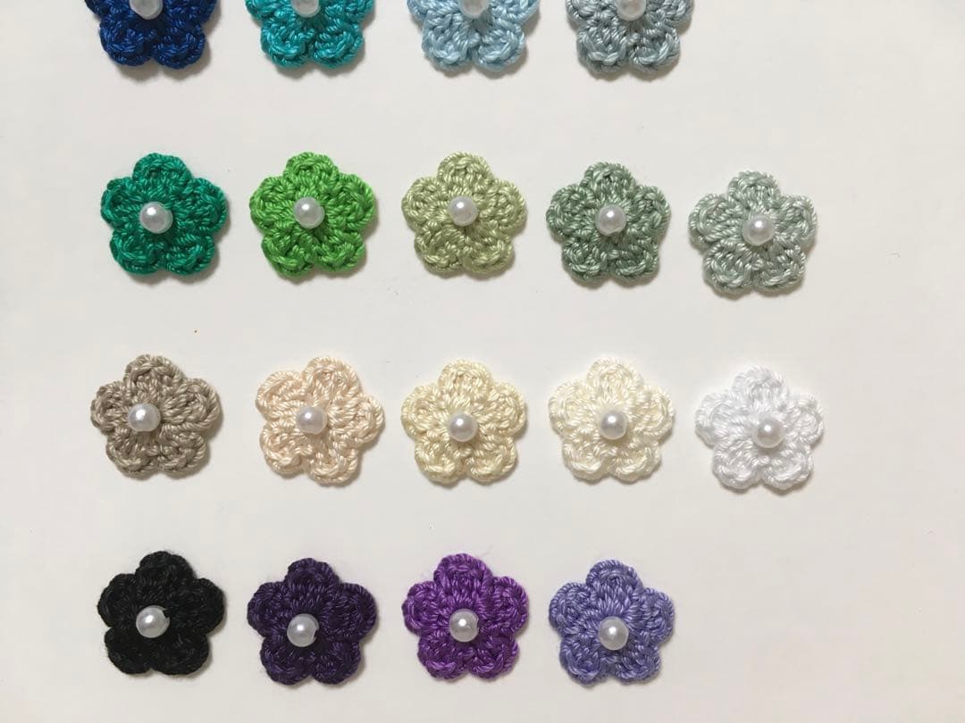 【専用ページ】レース編みの花モチーフ　ハンドメイド