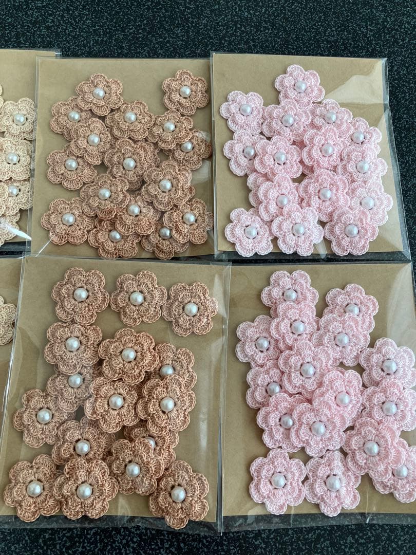 【専用ページ】レース編みの花モチーフ　ハンドメイド