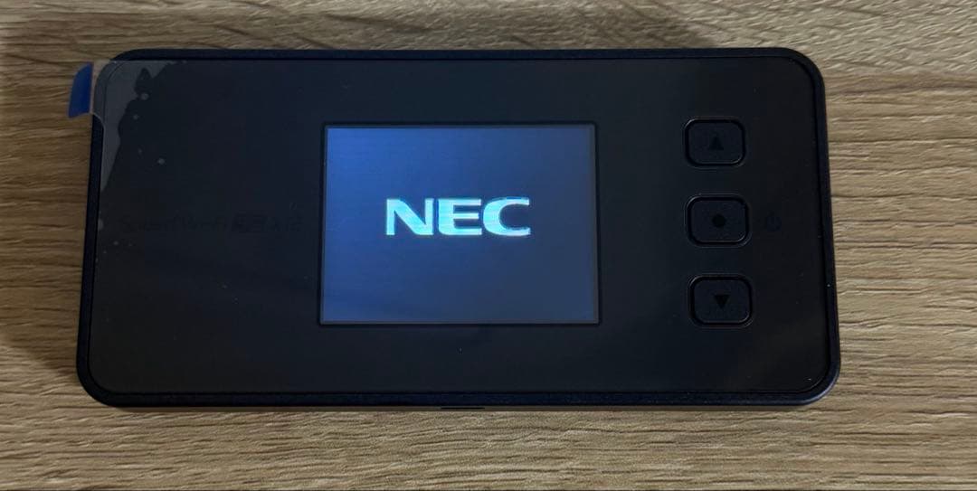NEC Speed Wi-Fi 5G X12 シャドーブラック 本体